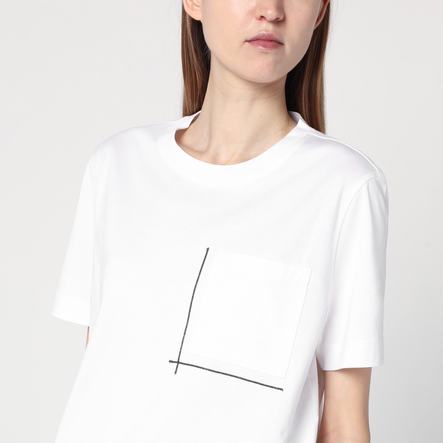 【関税込み】BRUNELLO CUCINELLI Shiny Pocket Detail' T-shirt 関税込み】BRUNELLO CUCINELLI Shiny Pocket Detail' T-shirt