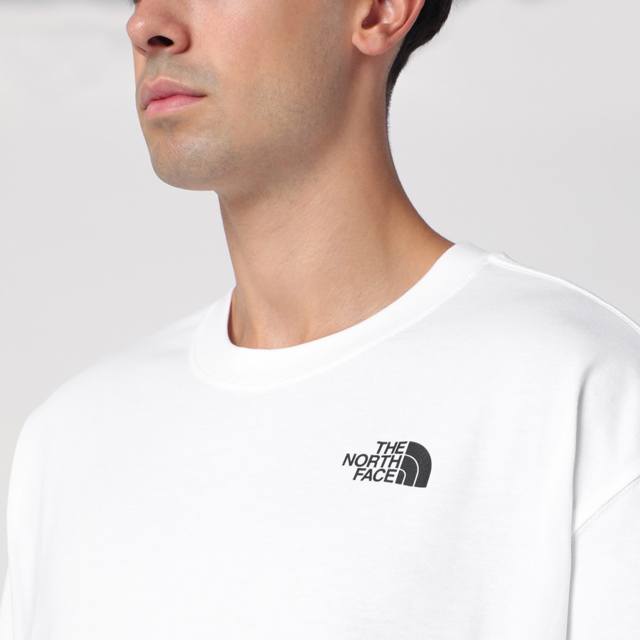 The North Face White T-shirt with TNF X Yinka Ilori print