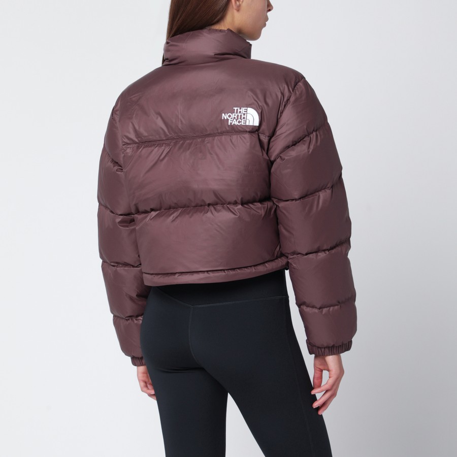 The North Face Cropped padded jacket Tawny Quartz | TheDoubleF