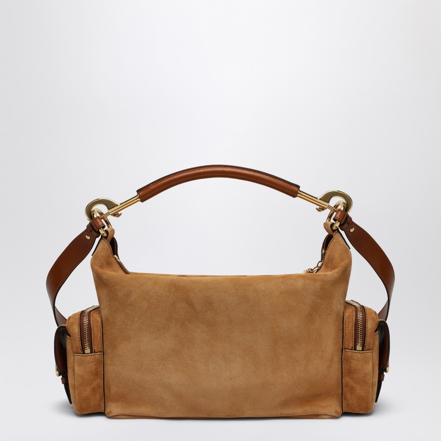 Chloé Tan coloured suede leather Camera bag | TheDoubleF