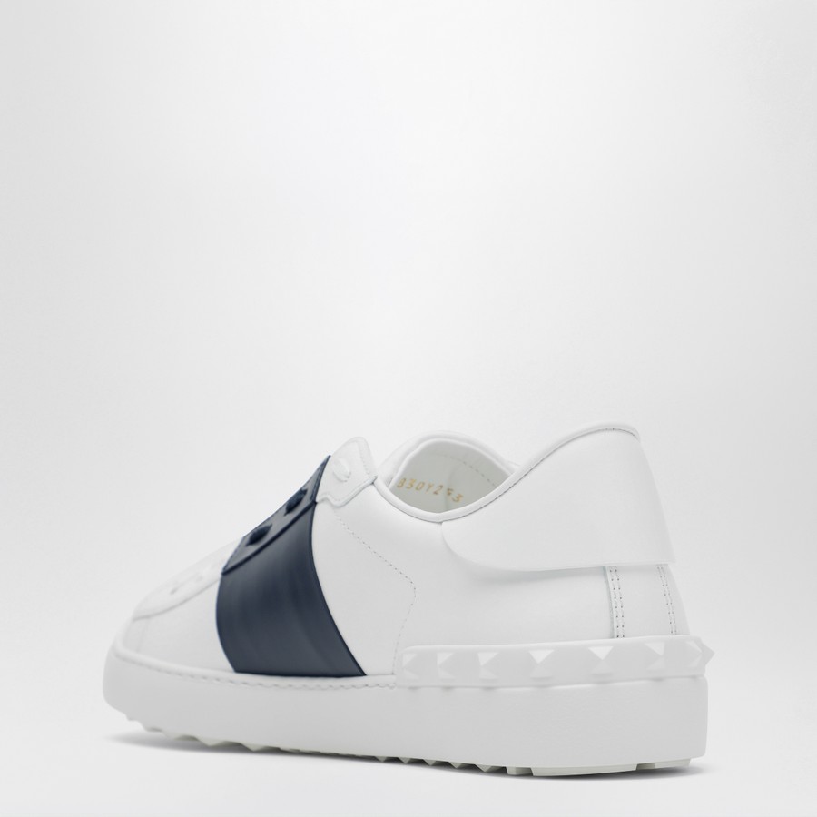 Valentino Garavani Open sneaker white/dark blue | TheDoubleF