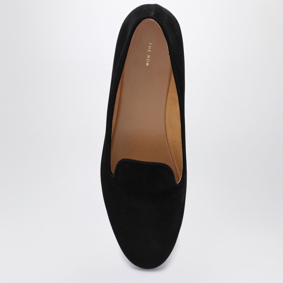 【関税&送料込】The Row Lippi Black Suede Loafer The Row Lippi black suede loafer | TheDoubleF