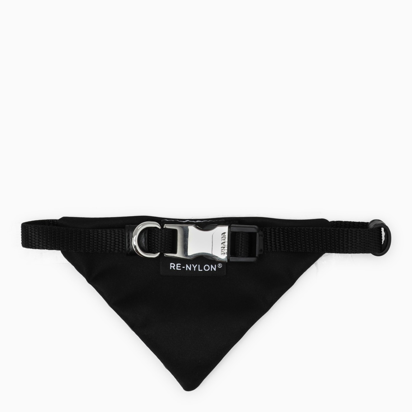 Prada Black nylon dog bandana collar TheDoubleF