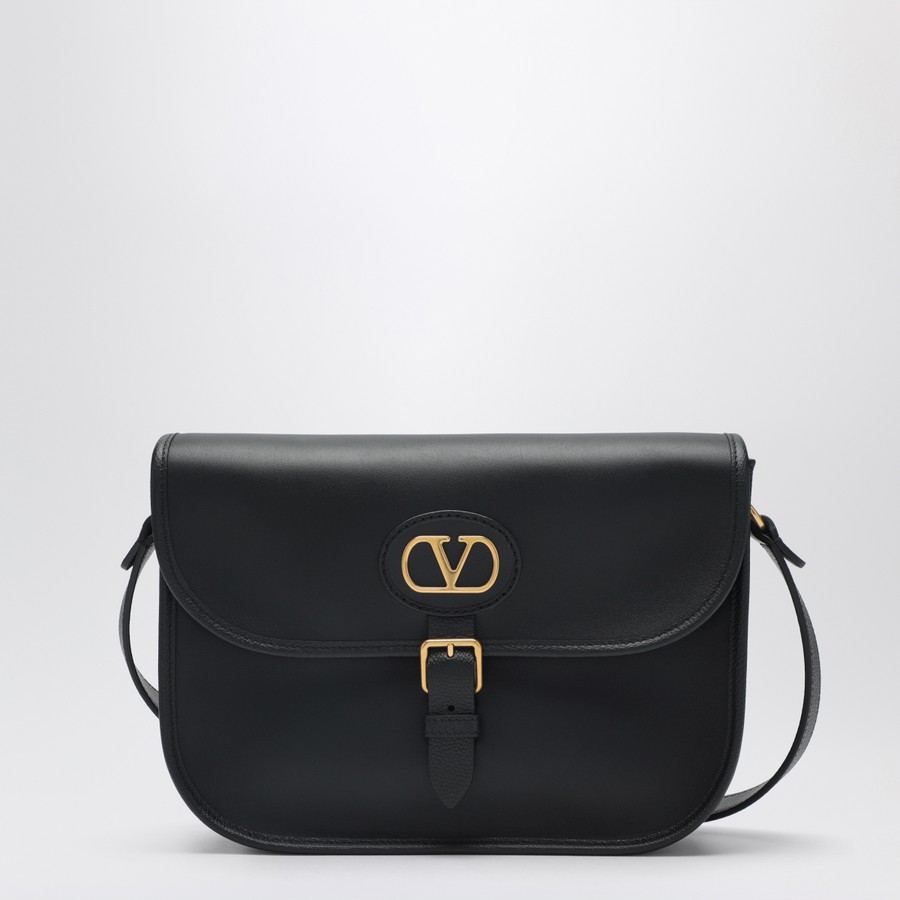 Valentino Garavani Antibes black leather crossbody bag | TheDoubleF
