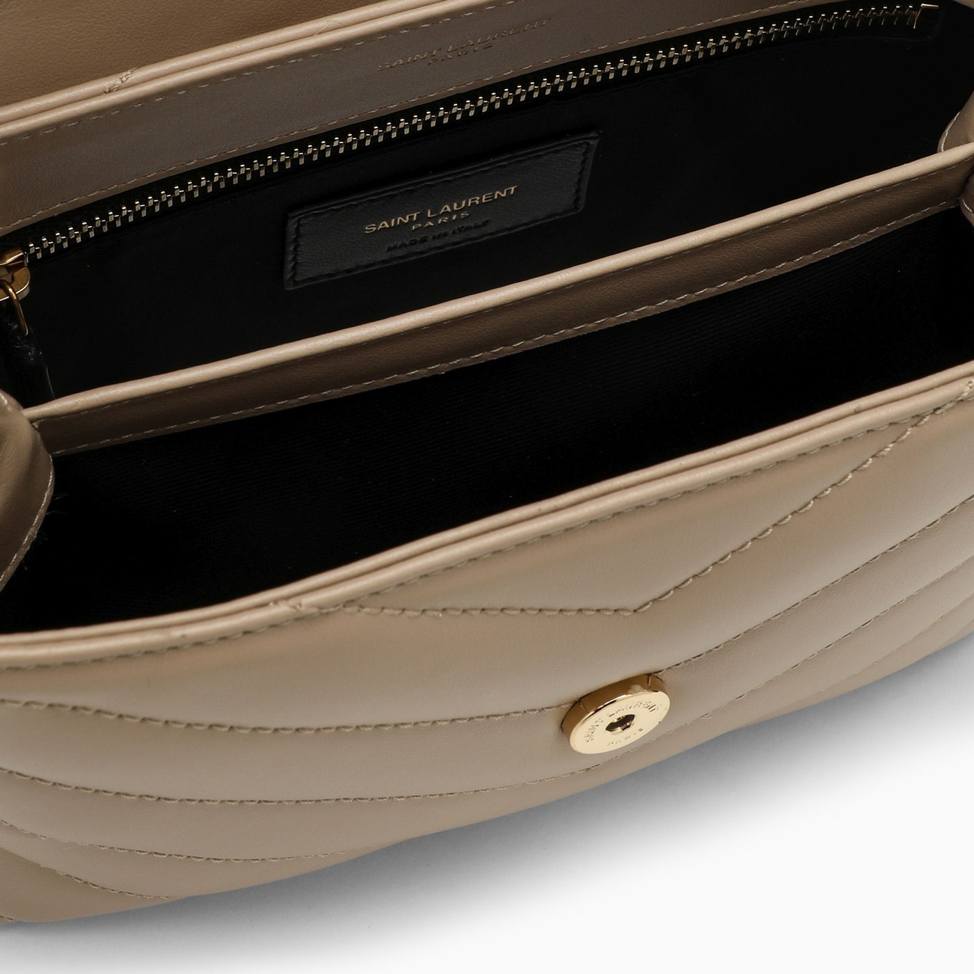 Saint Laurent Sac Loulou Toy beige TheDoubleF