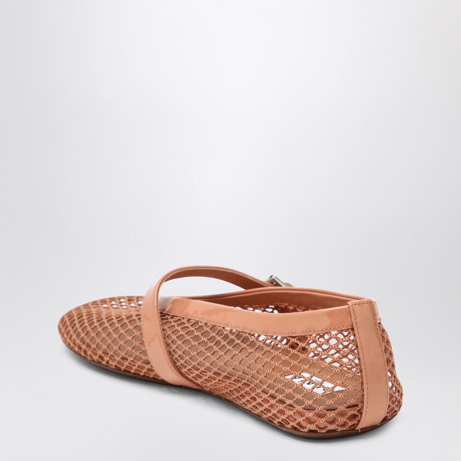 バレエシューズ ALAIA MESH BALLERINA SHOES BLUSH COLOUR Alaïa Mesh ballerina shoes Blush colour | TheDoubleF