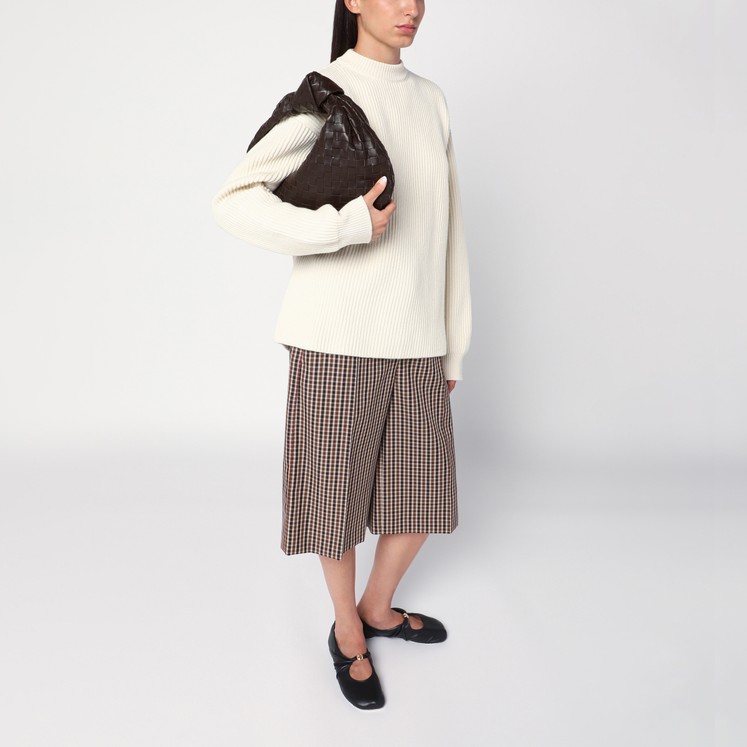 Bottega Veneta Dark Praline Mini Jodie bag | TheDoubleF