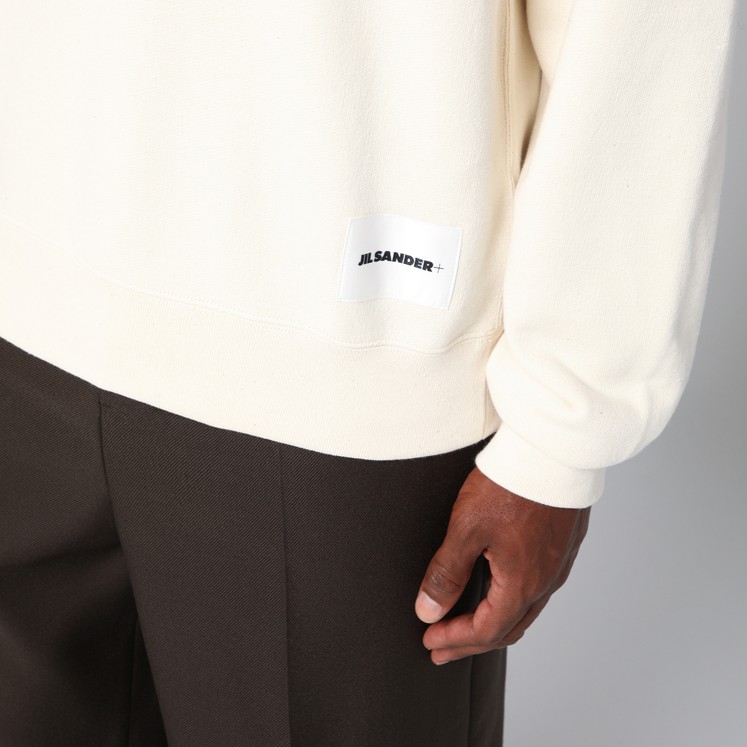 スウェット・トレーナー JIL SANDER Ivory Cotton Sweatshirt 19532168_43612717_1000.jpg