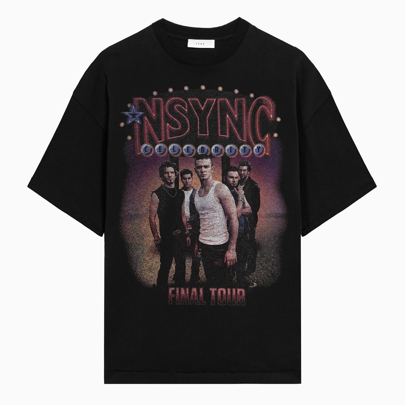 1989 STUDIO Nsync Final Tour black Tshirt TheDoubleF