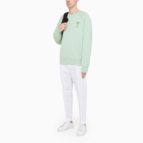 ami green sweatshirt