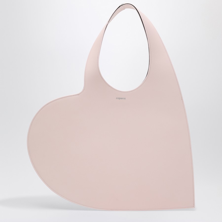 トートバッグ Coperni Heart pink leather tote bag Coperni Heart pink leather tote bag | TheDoubleF