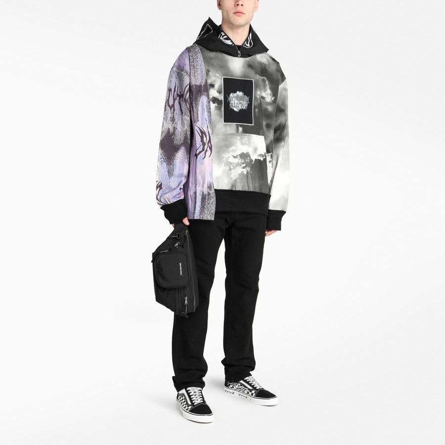 Blacklux Patchwork Hoodie