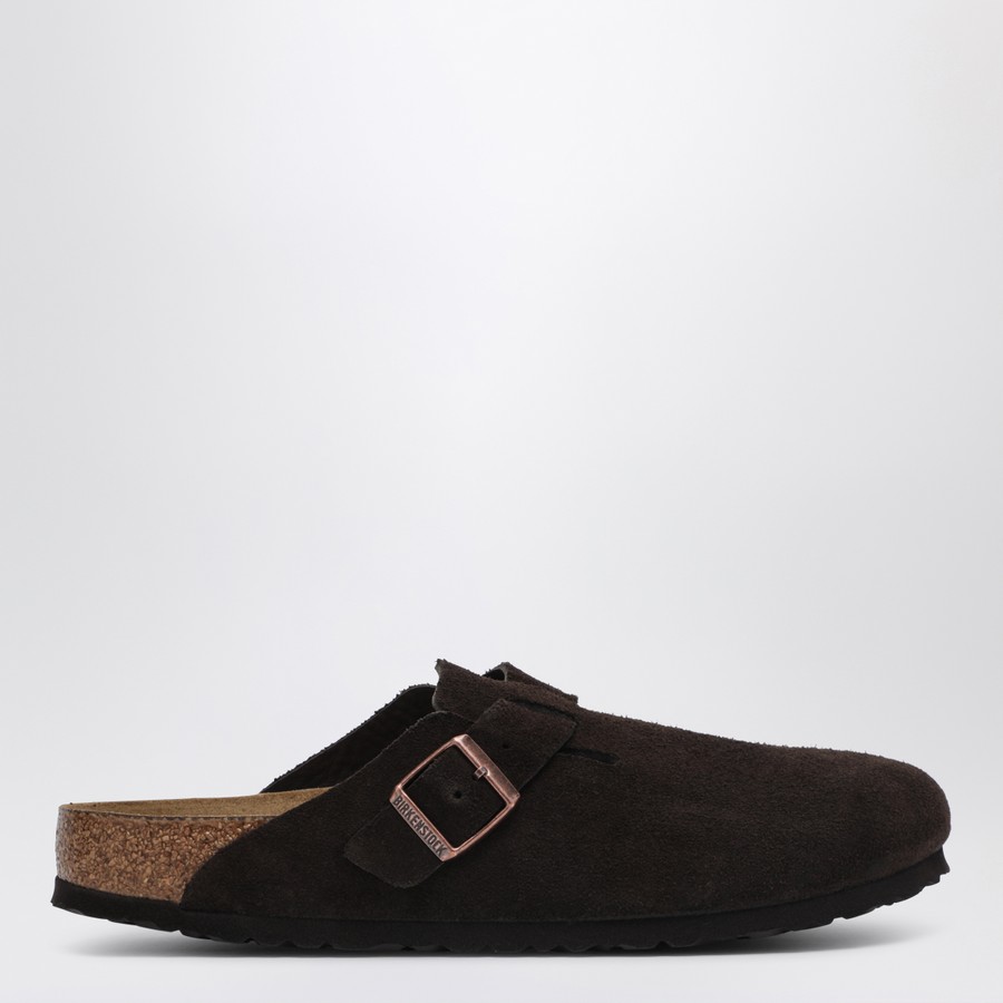 サンダル Birkenstock Ciabatta Boston Sfb Mocha In Suede Birkenstock Ciabatta Boston SFB Mocha in suede | TheDoubleF