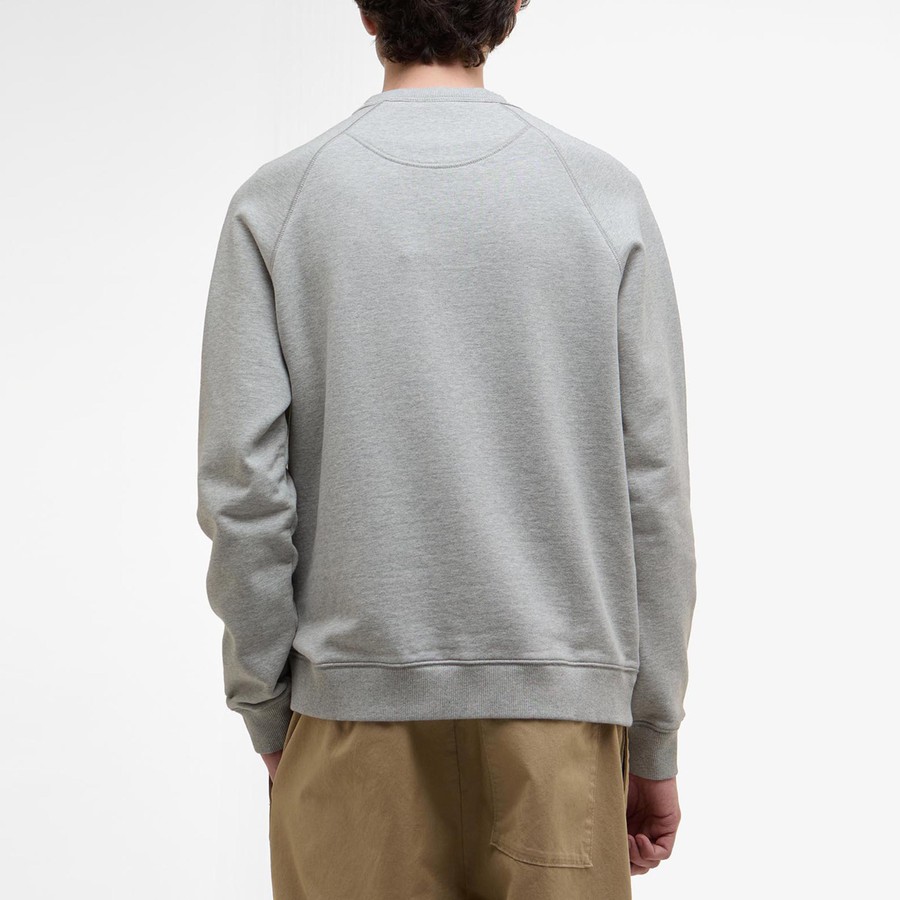 Barbour Northeast sweatshirt gray Barbour x NOAH | TheDoubleF