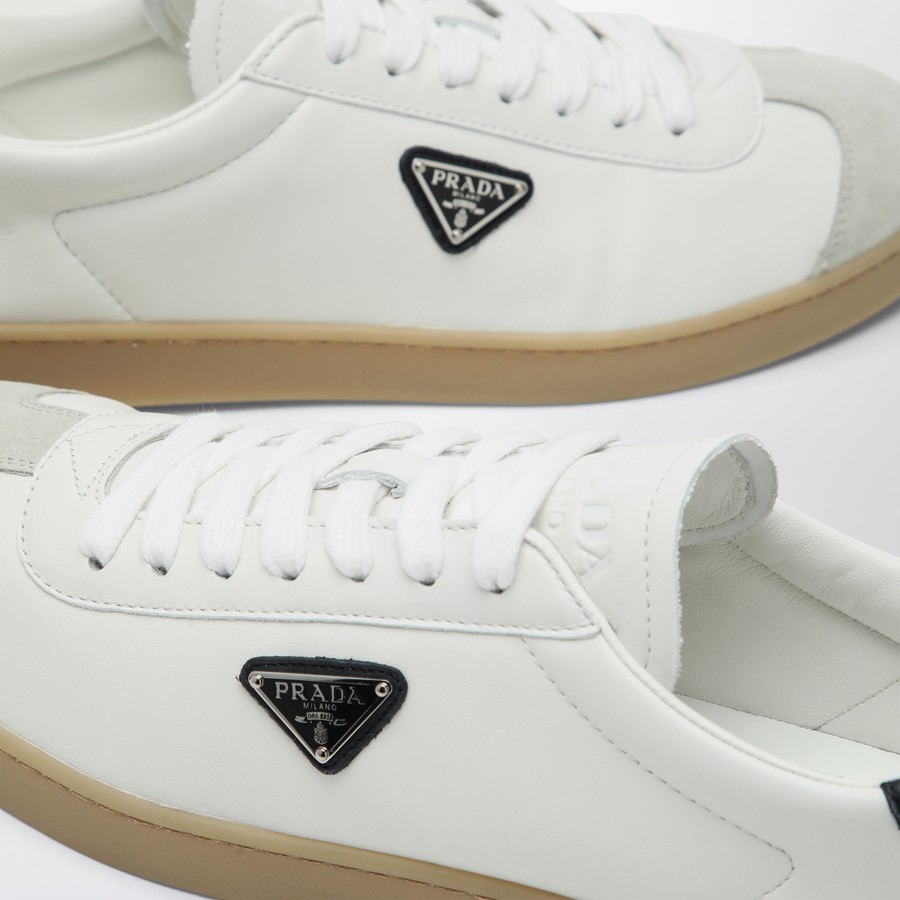 Prada White and blue sneaker lane | TheDoubleF