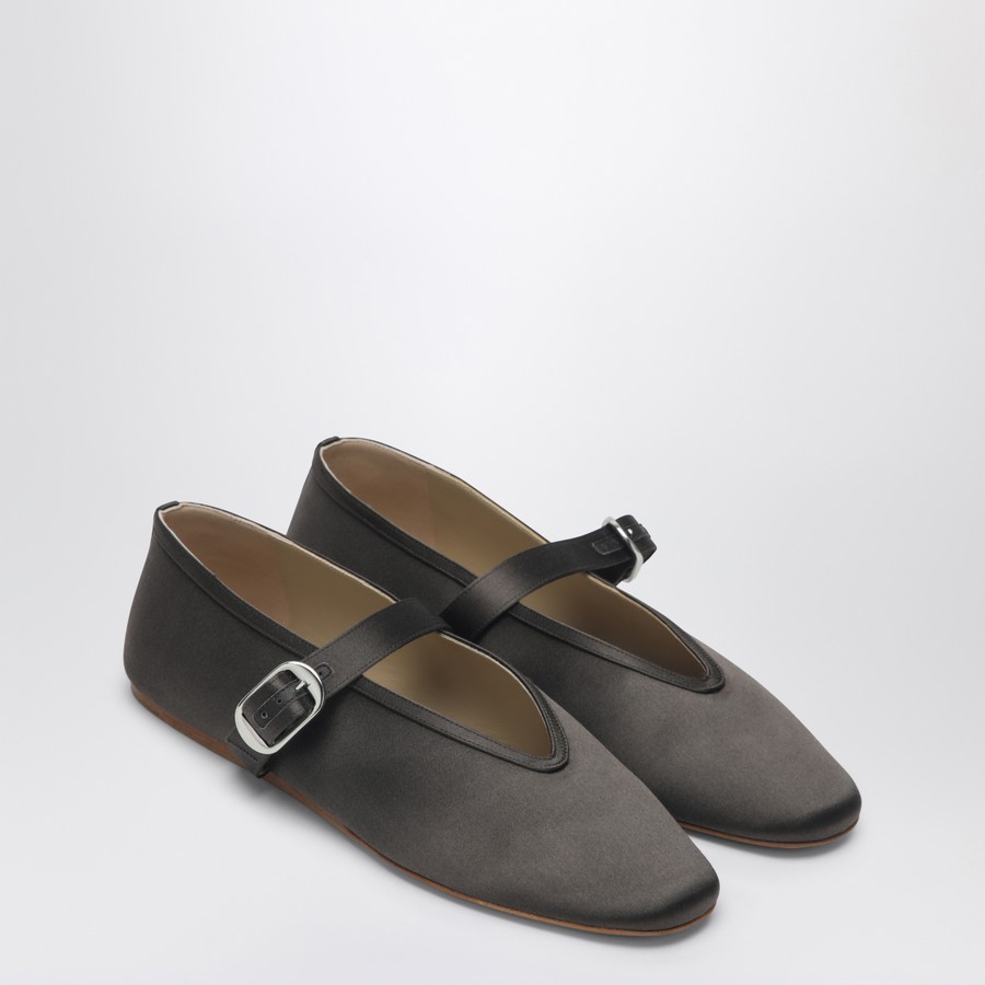 シューズ・サンダルその他 Le Monde Beryl Ballerina Stella in satin colour Chocolate Le Monde Béryl Ballerina Stella in satin colour Chocolate