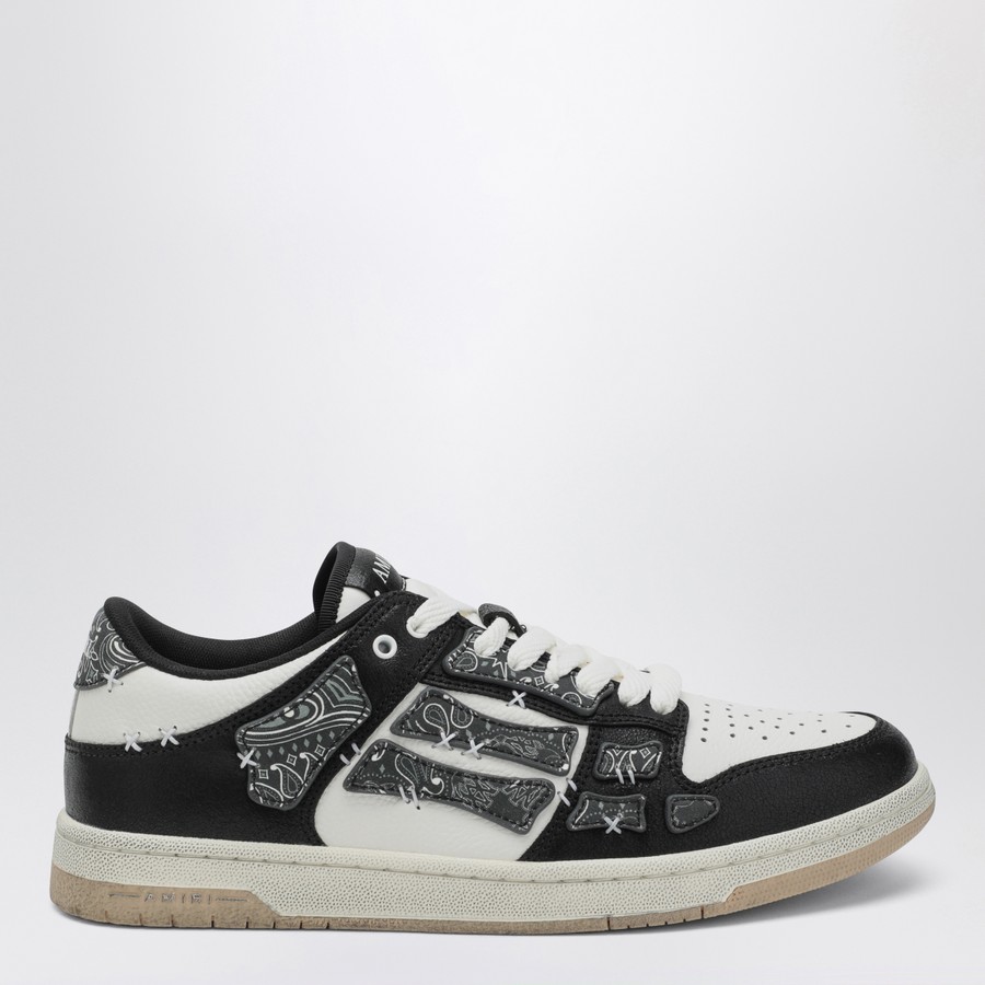 AMIRI Sneaker Bandana Skel Top Low nera/bianca | TheDoubleF