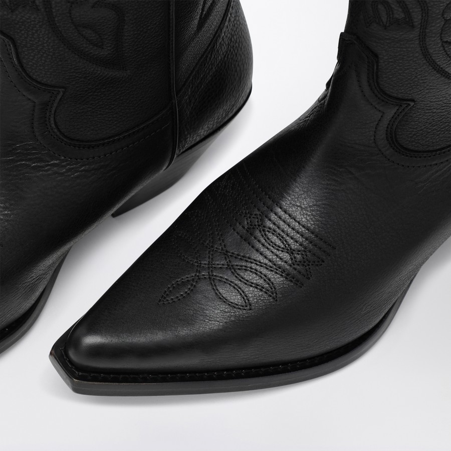 ブーツその他 MM6 MAISON MARGIELA FLORENCE LEATHER BOOTS MM6 Maison Margiela Black Florence cowboy boots | TheDoubleF