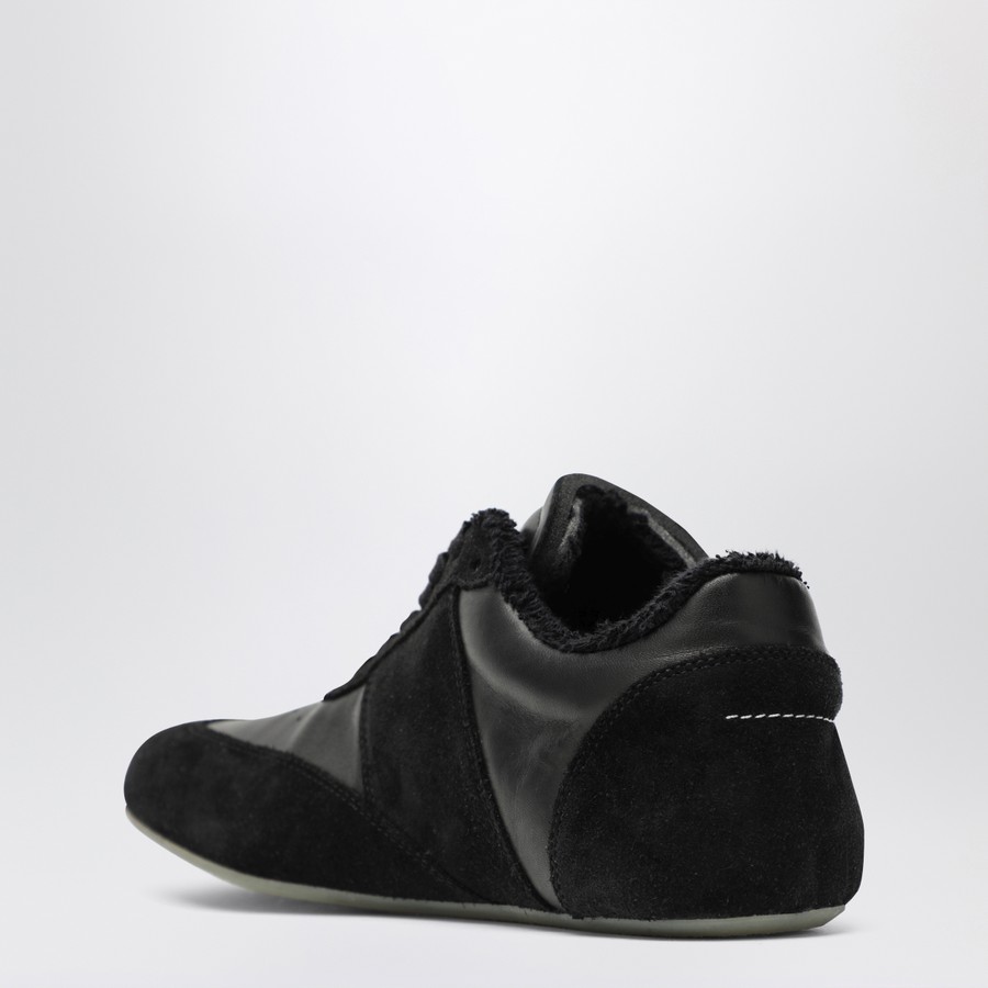 MM6 Maison Margiela Black leather and suede Anatomic MM6 Maison Margiela Black leather and suede Anatomic