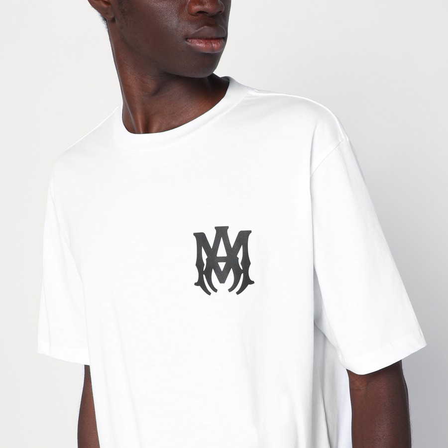 AMIRI ホワイト Tシャツ ロゴプリント MA CORE LOGO TEE - White | AMIRI