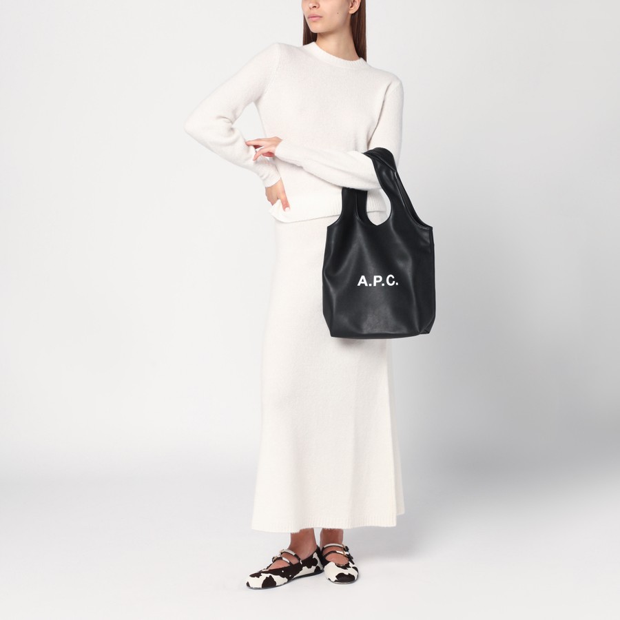 A.P.C. Small black Ninon tote bag | TheDoubleF