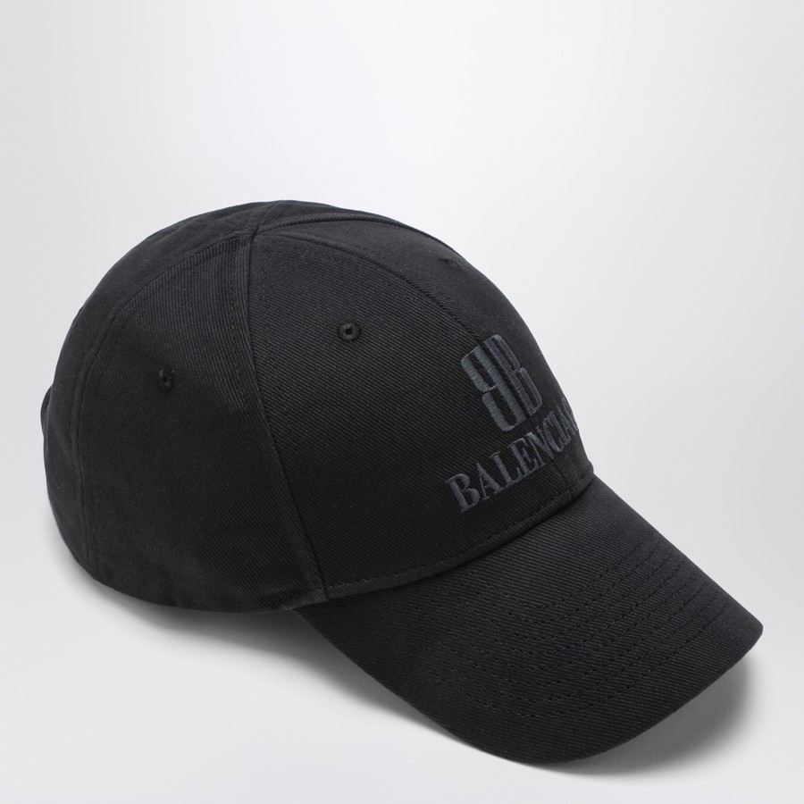 Balenciaga Nano BB black baseball cap | TheDoubleF