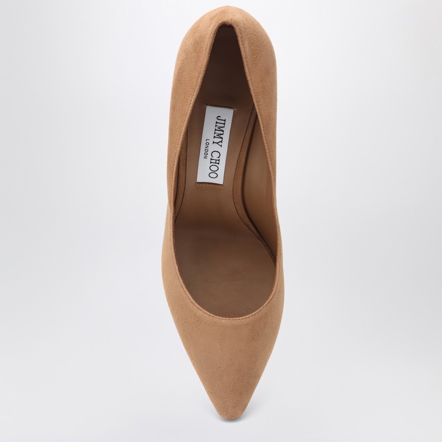 サンダル・ミュール Jimmy Choo Romy 85 Pumps In Toffee Colour Suede Jimmy Choo Romy 85 pumps in toffee colour suede | TheDoubleF