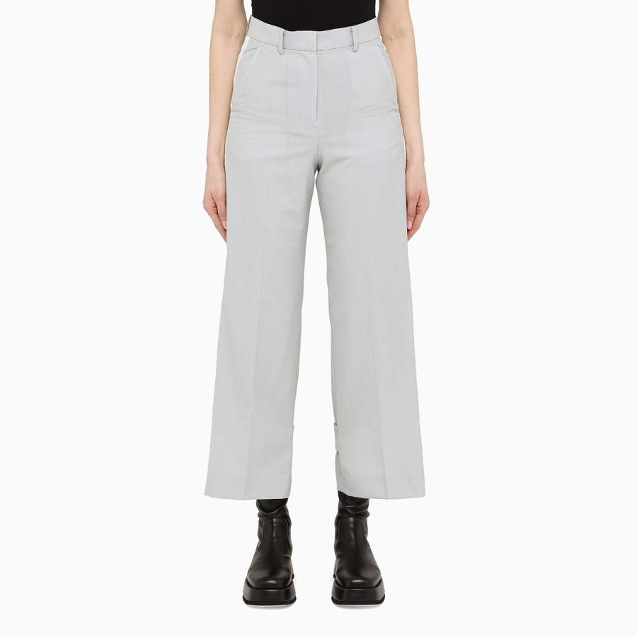 Grey trousers with white side stripe Clearance