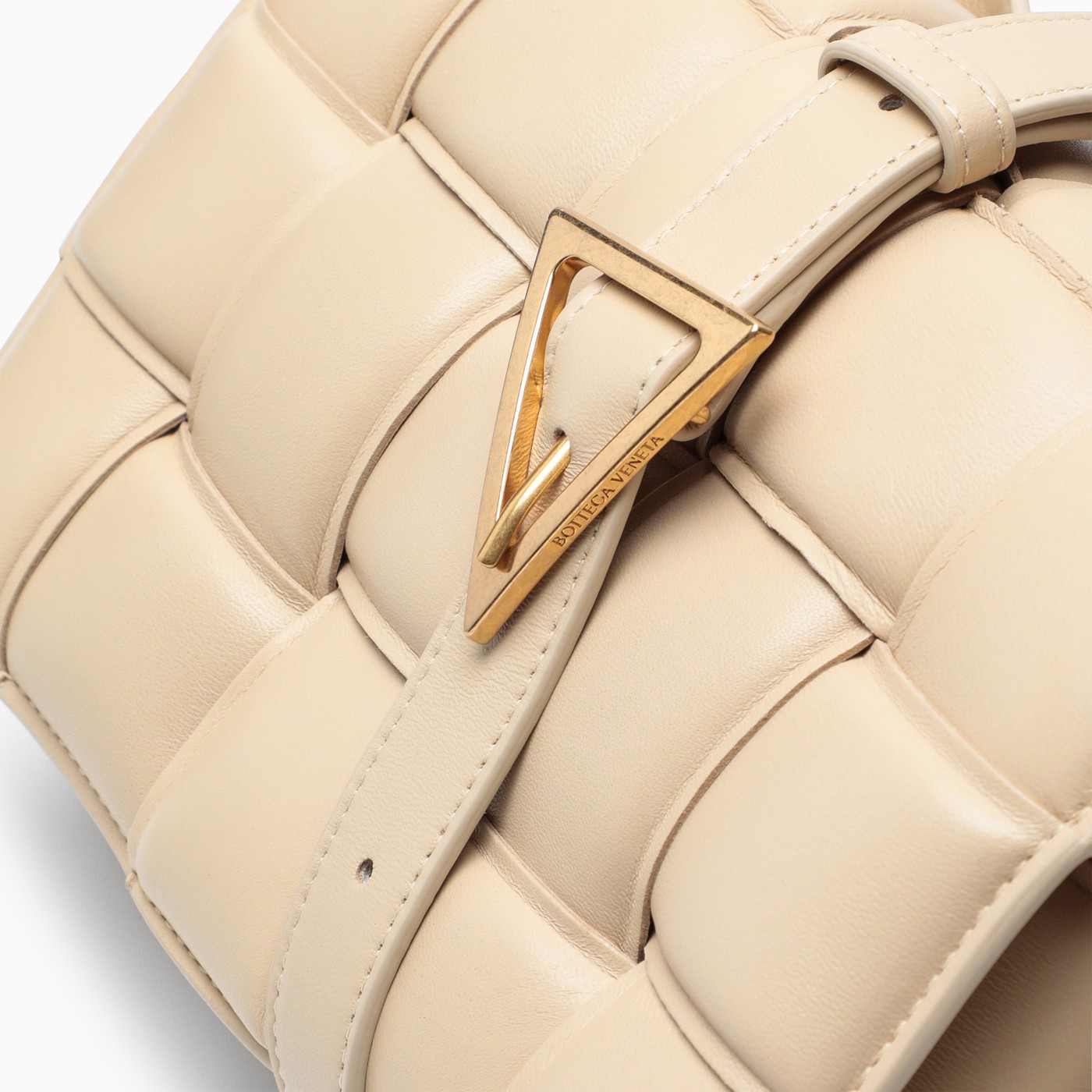 Bottega Beige Padded Cassette bag TheDoubleF