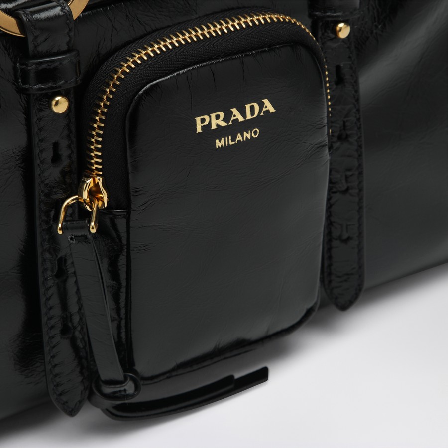 バッグ・カバンその他 Prada Medium black leather Dangle bag 1BB138_2CYR_F0002_V_OOO_SLB.jpg