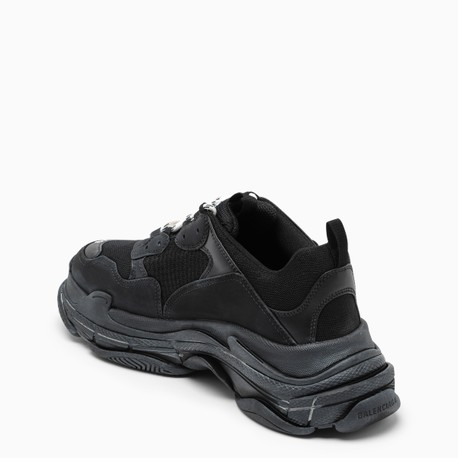 balenciaga triple s mens black