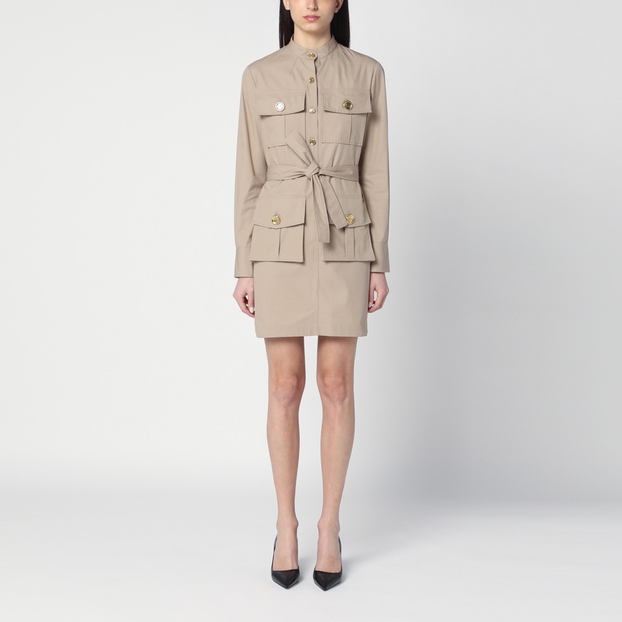 【大人気】GIVENCHY SAFARI POPELINE DRESS Women's Safari dress in poplin | GIVENCHY | 24S