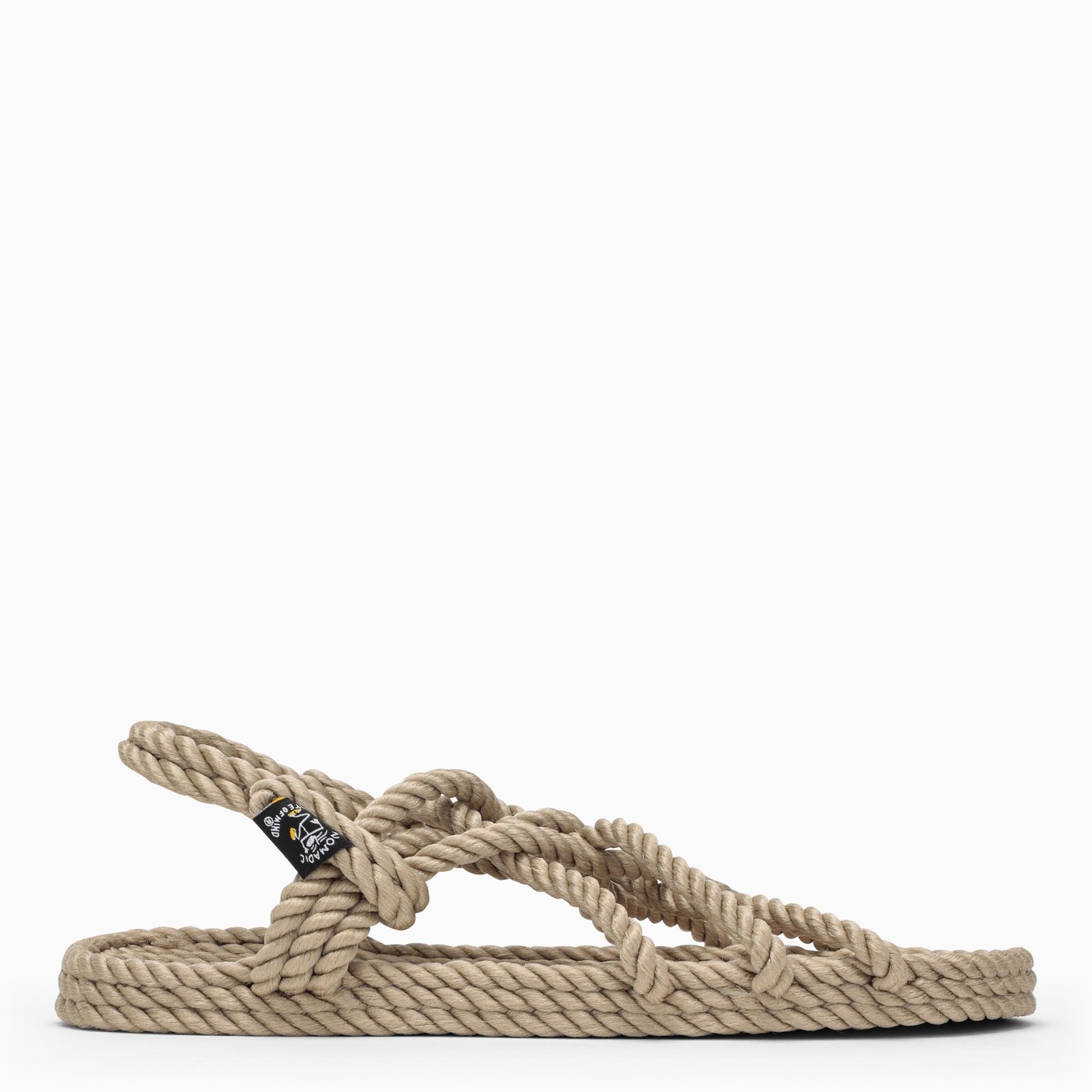 Nomadic State of Mind Beige rope JC low sandals TheDoubleF