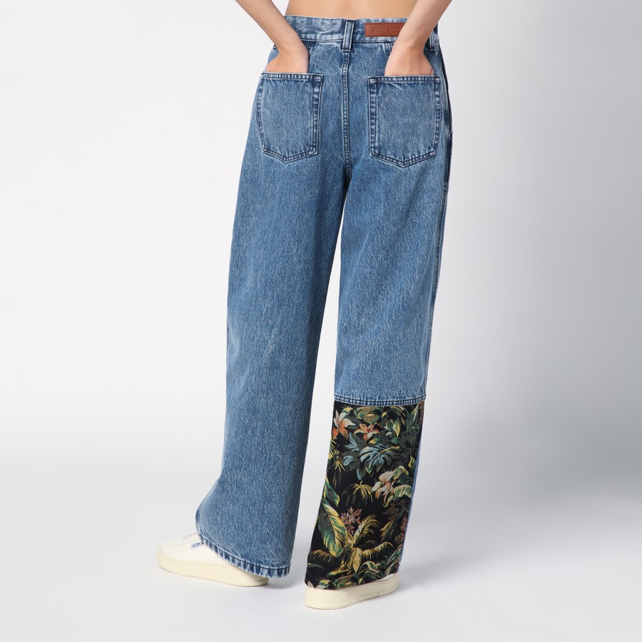 【PALM ANGELS】denim baggy-fit oversized ジーンズ PALM ANGELS】denim baggy-fit oversized ジーンズ (Palm Angels