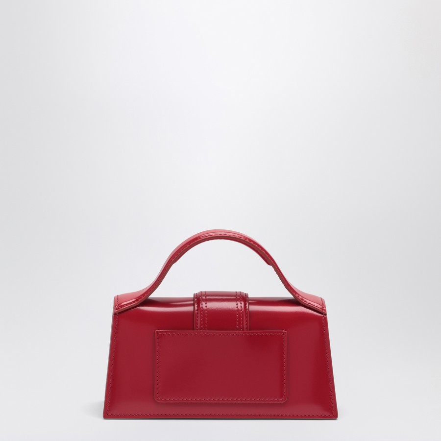 JACQUEMUS Kleine rote Tasche Le Bambino TheDoubleF