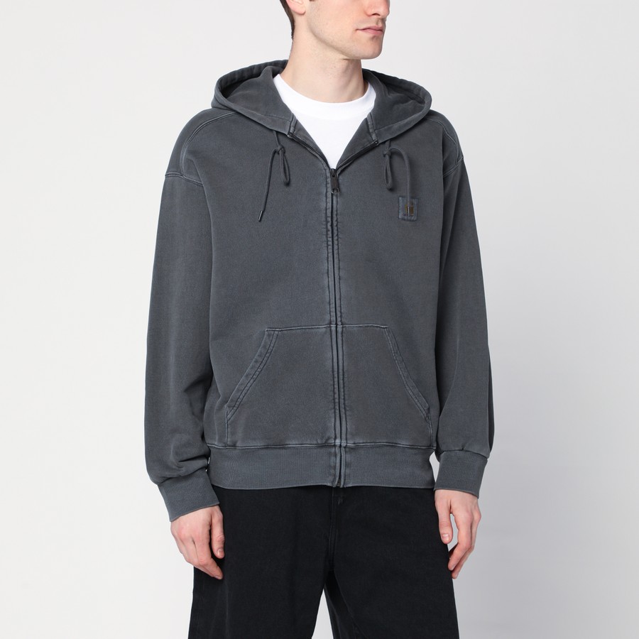 Carhartt WIP Nelson Sweatshirt Graphite | TheDoubleF