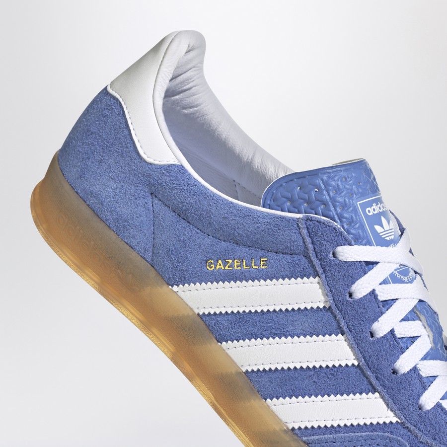 スニーカー adidas SS25 GAZELLE INDOOR SNEAKERS (HQ8717 BLUFUS) adidas Gazelle Indoor Shoes - Blue | Free Shipping with