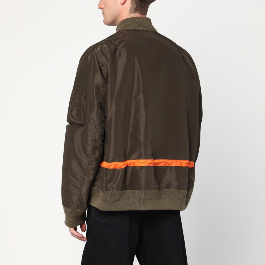ジャケット・アウター sacai design rider's jacket khaki zise2 ジャケット・アウター sacai design rider's jacket khaki zise2 sacai