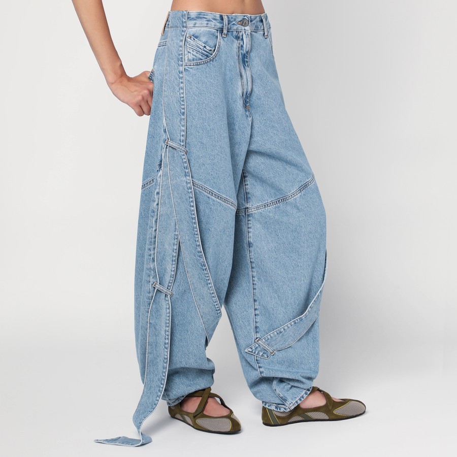 デニム・ジーパン THE ATTICO FW25 NEW DENIM WIDE (WCP00279CCC120AA 100) The Attico Jeans | FARFETCH US