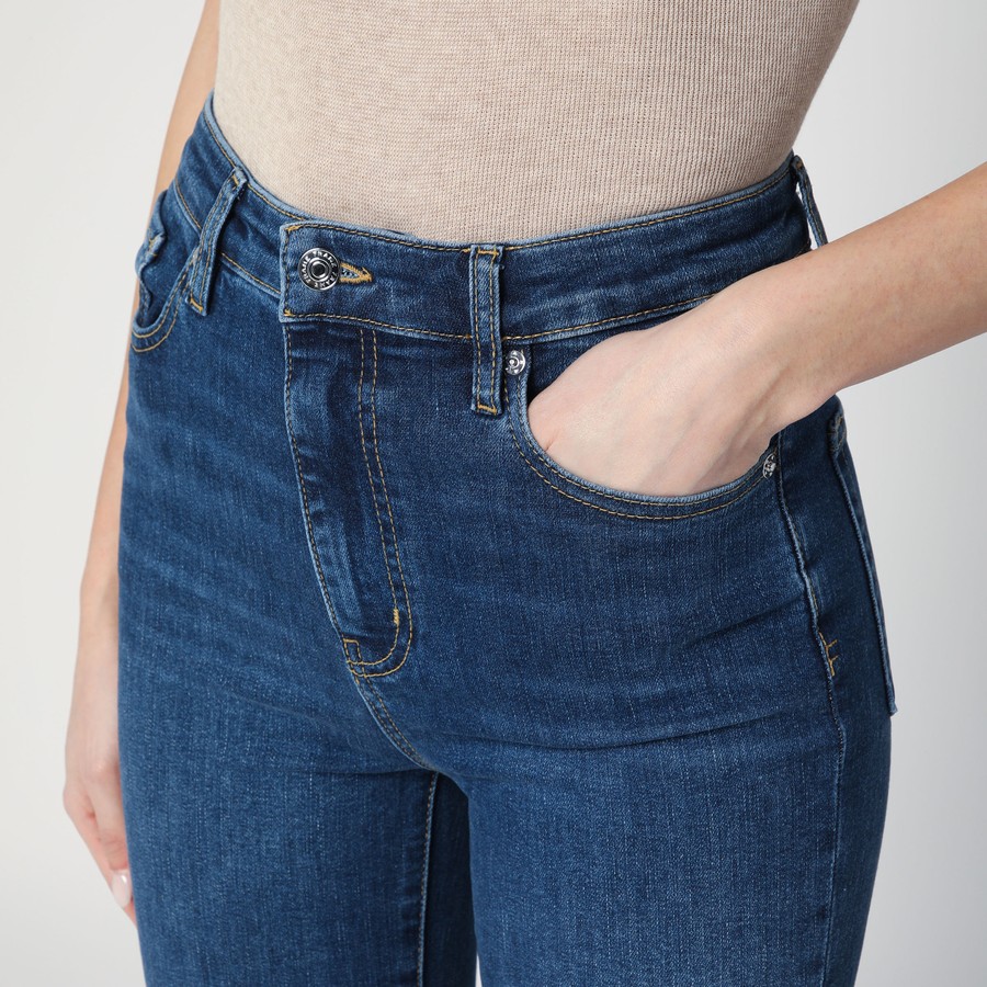 パンツ FRAME Women Straight Pants 1000814DE Blue Frame Blue straight-leg jeans The Pencil | TheDoubleF