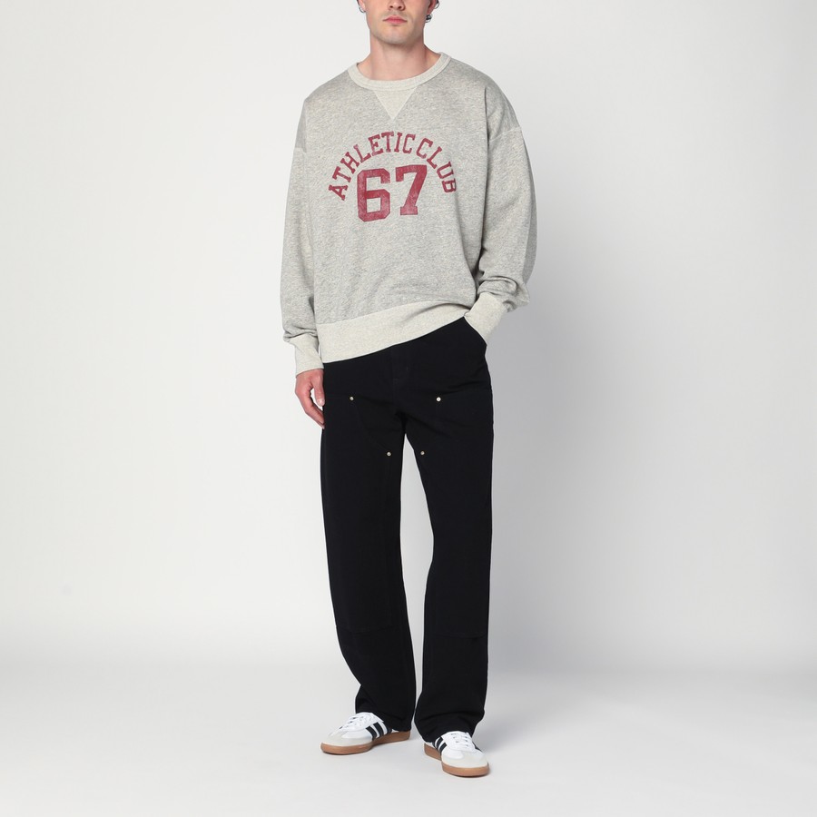 スウェット・トレーナー Polo Ralph Lauren Gray Loopback Sweatshirt With Graphic Polo Ralph Lauren Gray loopback sweatshirt with graphic