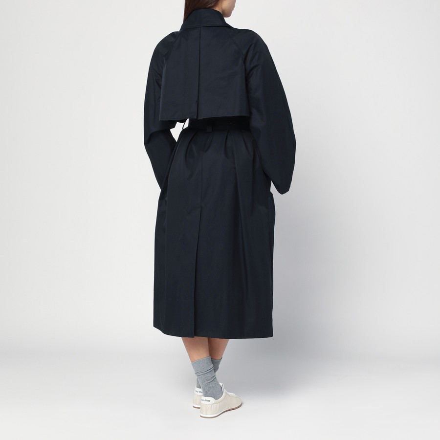 ジャケット Barbour rench coat Harley Barbour The Edit by Alexa navy blu Barbour rench coat Harley Barbour The Edit by Alexa navy
