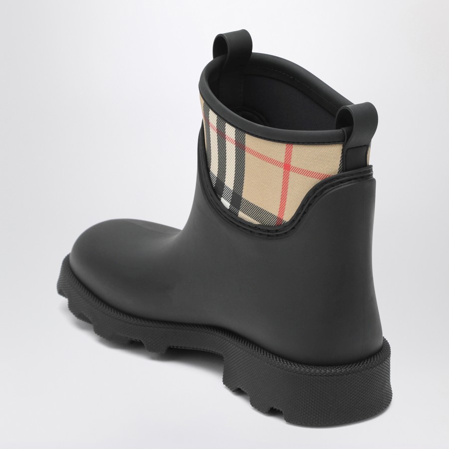 Burberry Marsh Stamp rubber ankle boots TheDoubleF