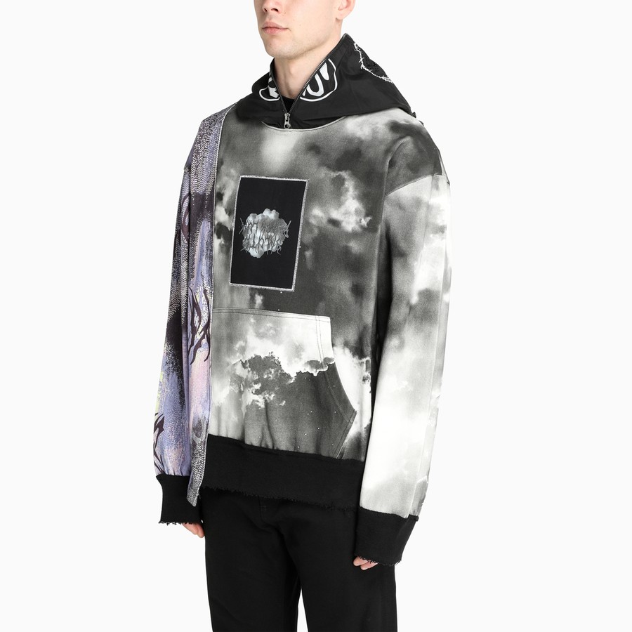 Blacklux Patchwork Hoodie
