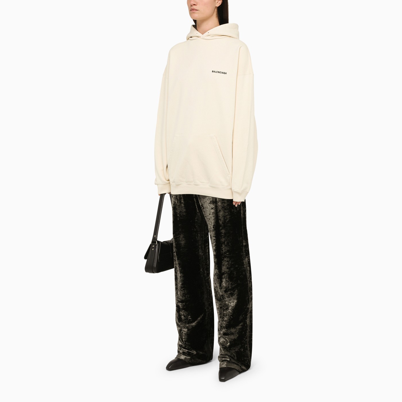 balenciaga sweatsuit white