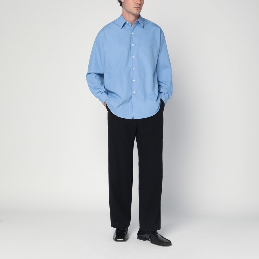 Auralee Light blue cotton shirt | TheDoubleF