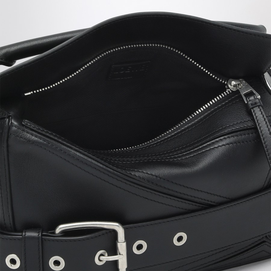 Loewe Puzzle Biker small bag black | TheDoubleF