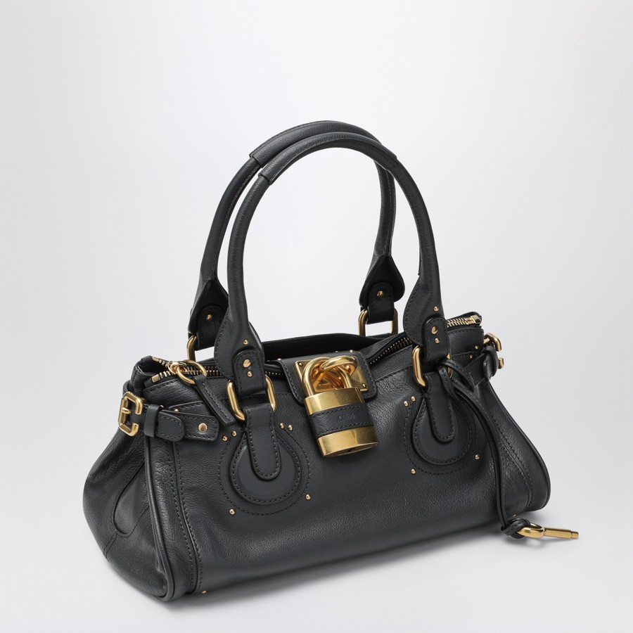 Chloé Black Navy Paddington bag | TheDoubleF