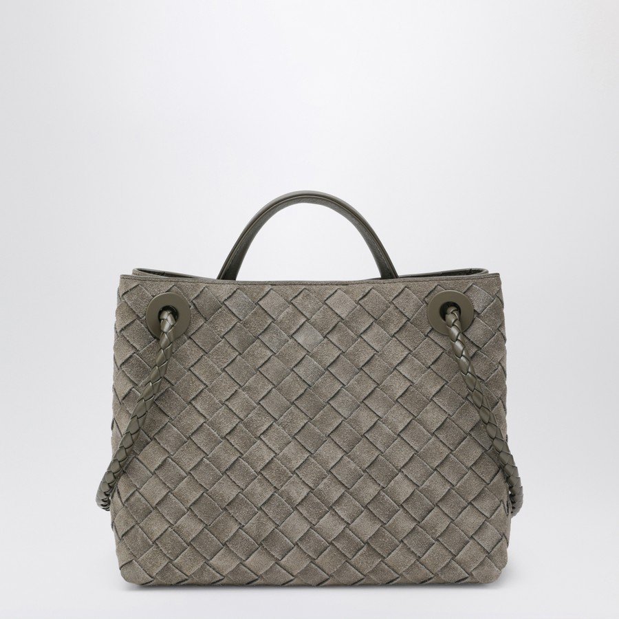 ハンドバッグ BOTTEGA VENETA 766014.V1QE6 Handbags Bottega Veneta Andiamo small bag Cypress colour in suede