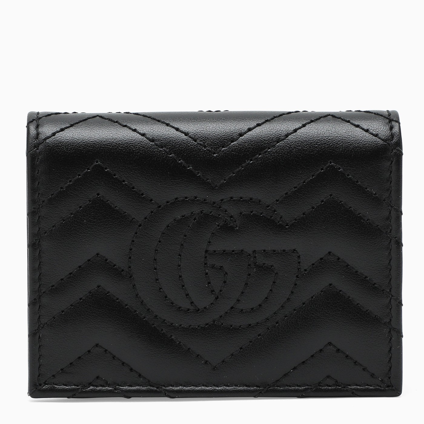 GUCCI GG Marmont black small credit card holder TheDoubleF